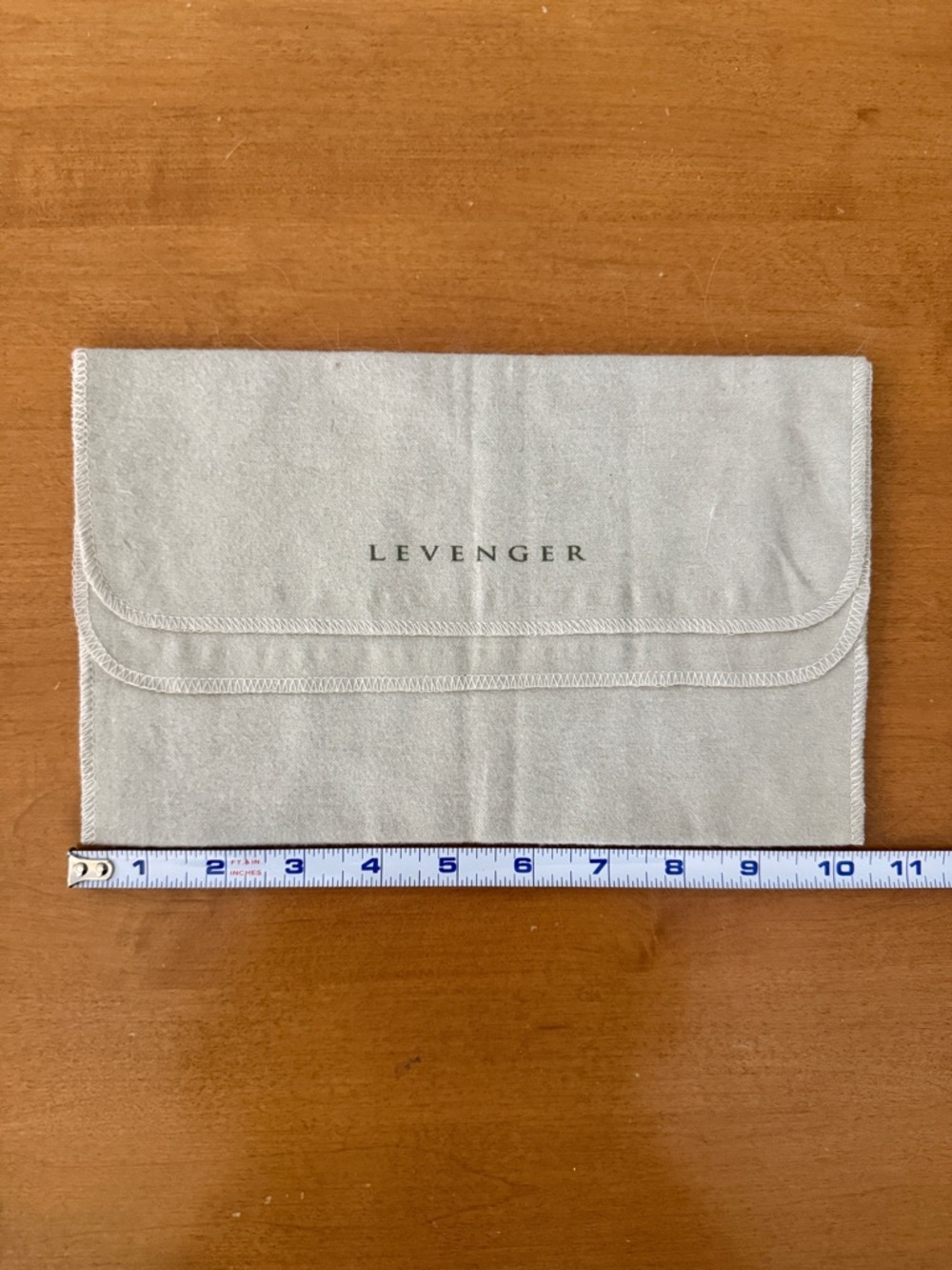 Levenger Light Gray soft fabric dust protector